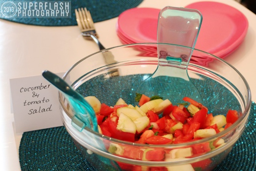 Superflash Creative Craft Party - Cucumber Tomato Salad